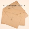 Kraft File Pocket Paper Bag